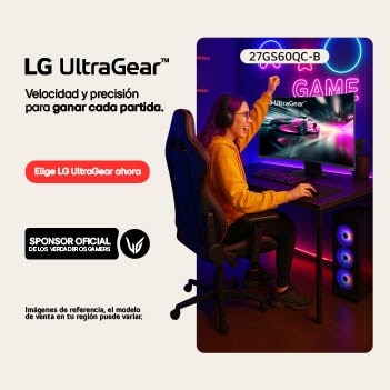 27" Monitor Curvo Gamer UltraGear™